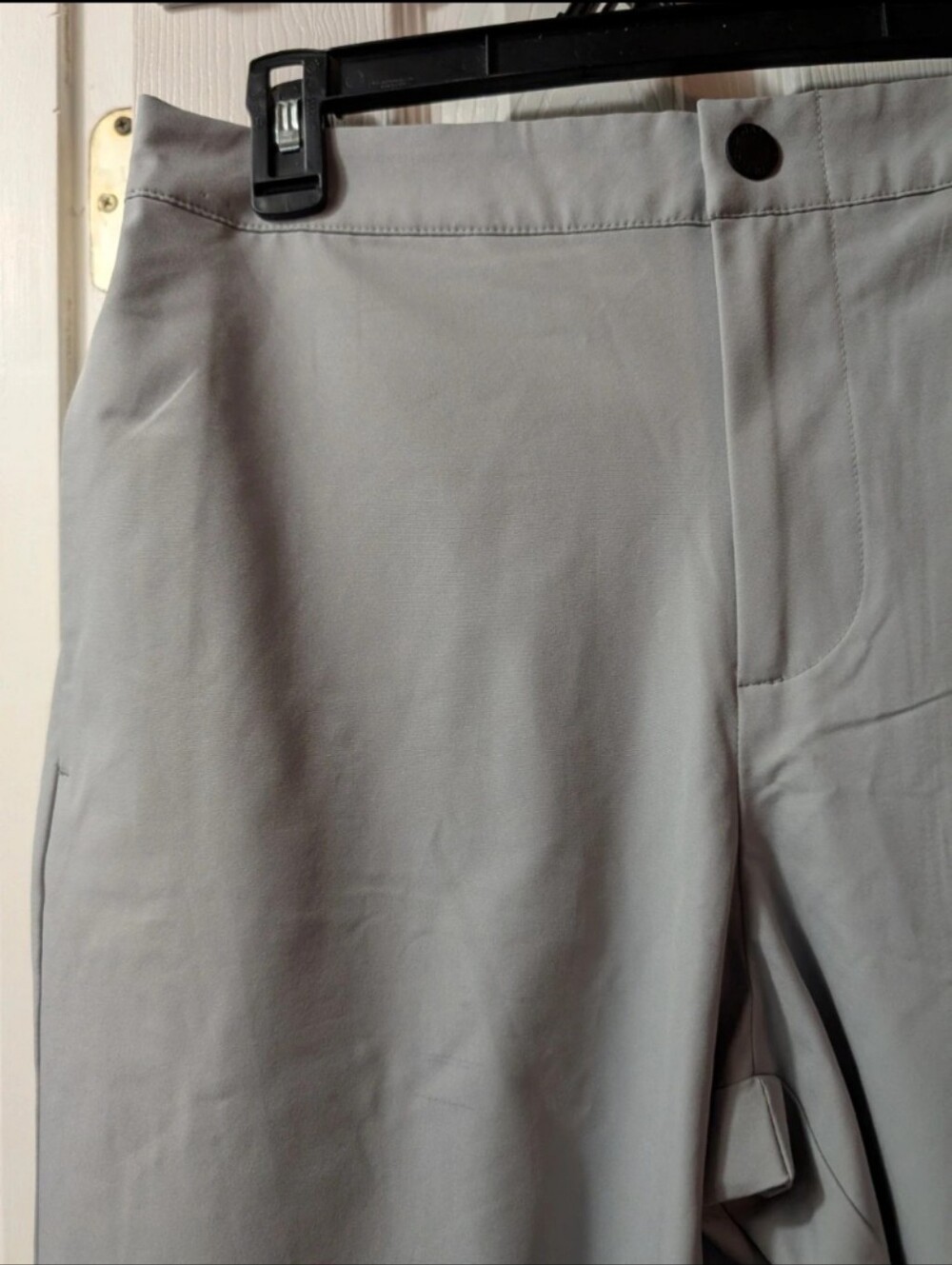Banana Republic Mens Jogger Pants Gray Size 34 Stretch Chino Athletic Casual - Picture 6 of 14